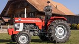 Der Massey Ferguson 165 ist der Traumtraktor von Andreas Iseli aus Jegenstorf BE. (Bild: «die grüne» / Pia Neuenschwander)