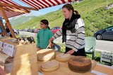 Die Chammlialp UR am Alpinavera-Passmarkt auf dem Klausenpass im August 2019. Bild: Jürg Vollmer 