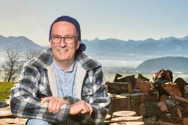Markus Ritter, Präsident des Schweizer Bauernverbandes SBV auf seinem Hof. (Bild: «die grüne» / Daniel Ammann)