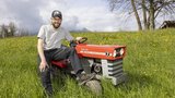 Der Massey Ferguson 7 ist der Traumtraktor von Thomas Durrer. (Bild: «die grüne» / Gian Vaitl)