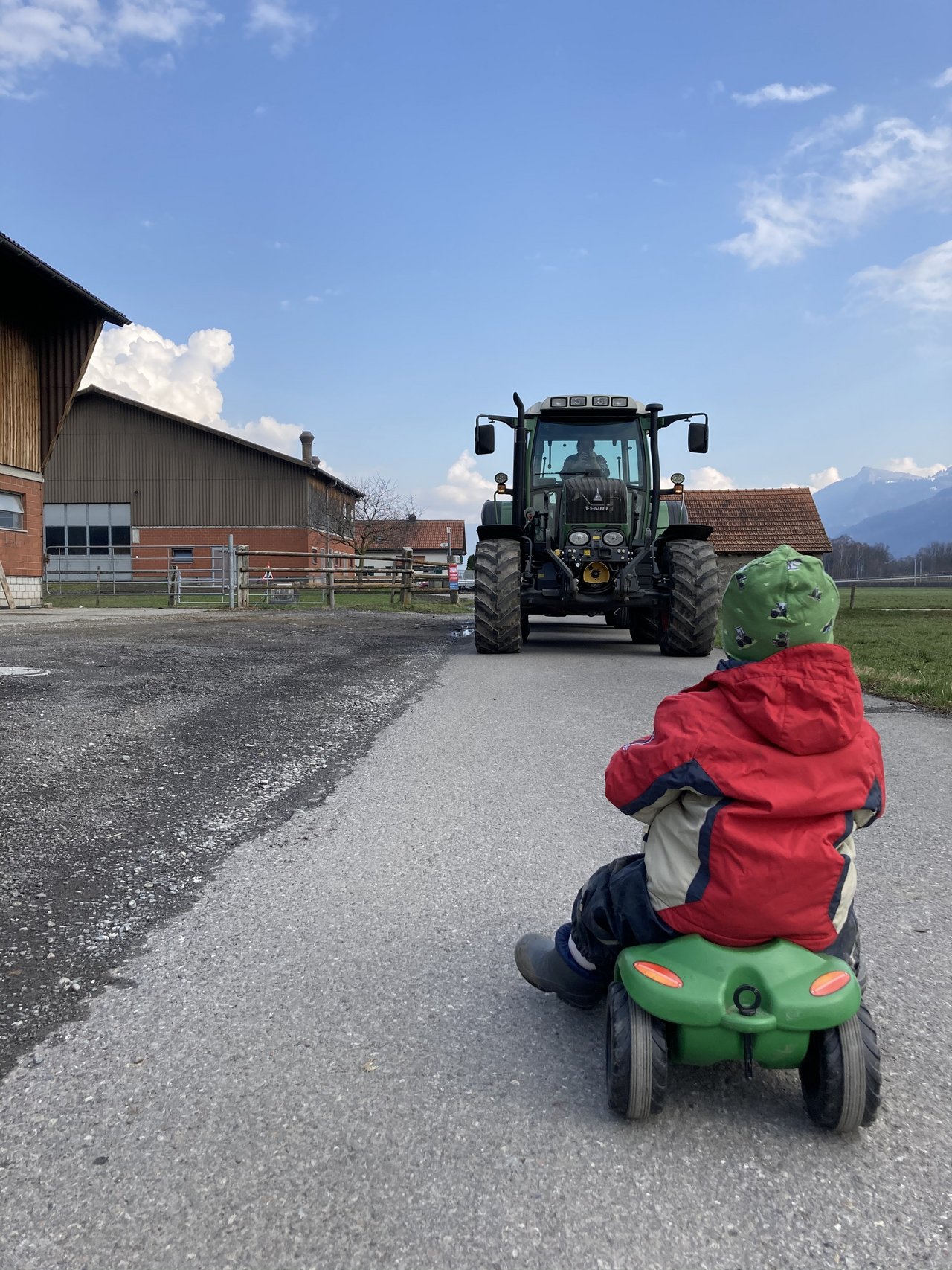 Strahlende Kinderaugen - das Bild hat Andrea Schlegel eingeschickt
