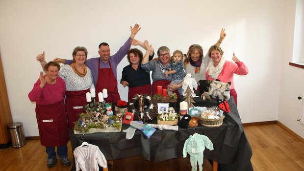 Die kulturelle Gesellschaft Schelten ist bereit für den 20. Weihnachtsmarkt. Die Vorfreude ist gross. (Bild Andrea Wyss)