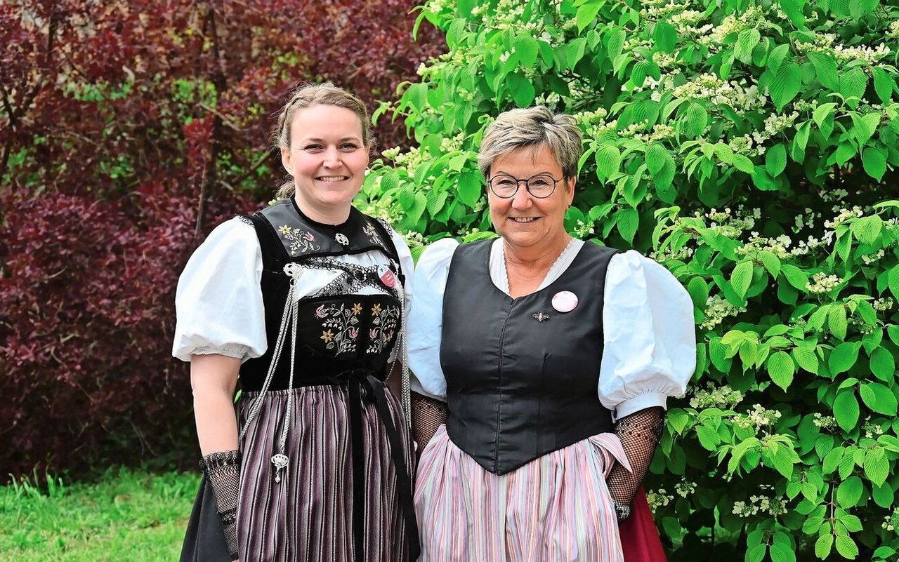 Flavia Ursprung (links) und Silvia Amaudruz haben demissioniert und wurden aus dem Vorstand verabschiedet.