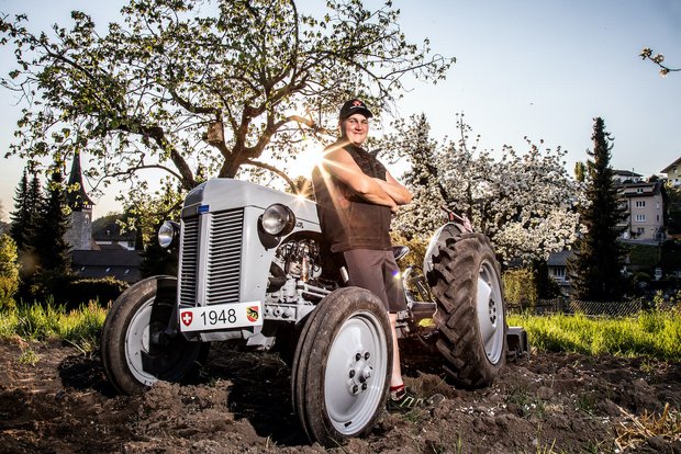 TraumTraktor: Ferguson TEA 20 von Martin Gosteli, Neuenegg Martin Gostelis TraumTraktor ist der Massey Ferguson TE-A 20. Bild: Pia Neuenschwander