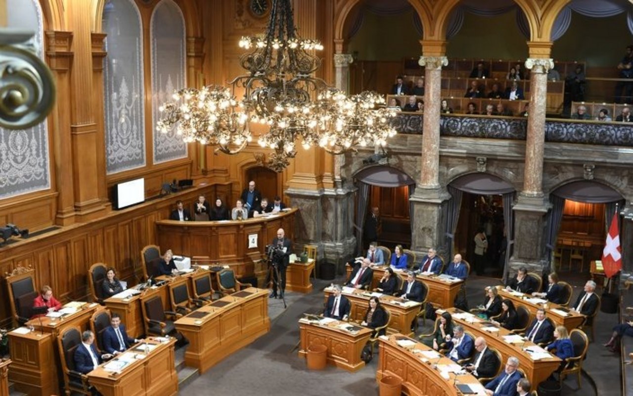 Blick in den Ständerats-Saal.