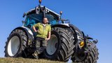 Der Valtra N 174 Direct ist der TraumTraktor von Serge Duperrex aus Knonau ZH. (Bild: «die grüne» / Gian Vaitl)