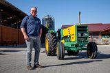 Bührer 685, der TraumTraktor von Martin Zimmermann aus Cham ZG. Bild: Pia Neuenschwander 