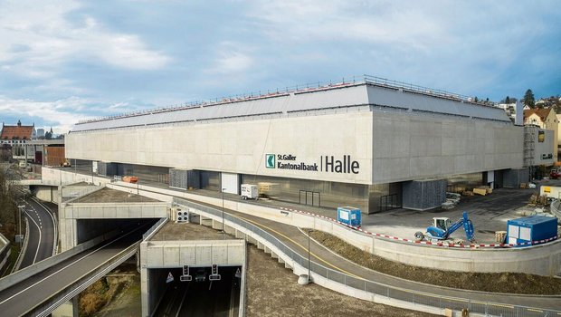 Die St.-Galler-Kantonalbank-Halle wurde Anfang März bei den Opening Days 2024 eingeweiht. 
