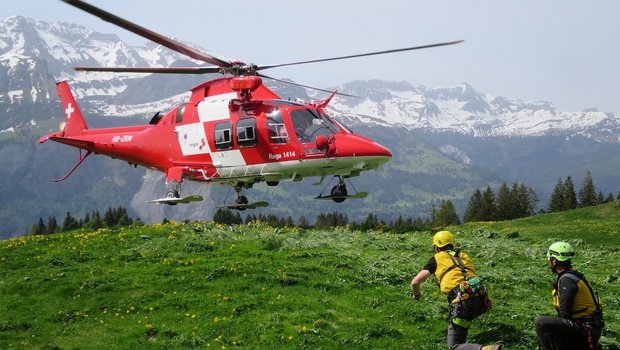 Für das Landen eignen sich ebene Flächen. (Bild zVg)