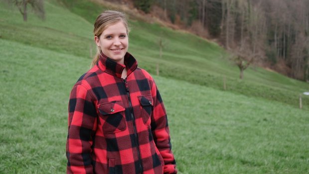 Landwirtin Martina Schmid berät im Bereich «Stall-Optimierungen». Bild: Martina Rüegger