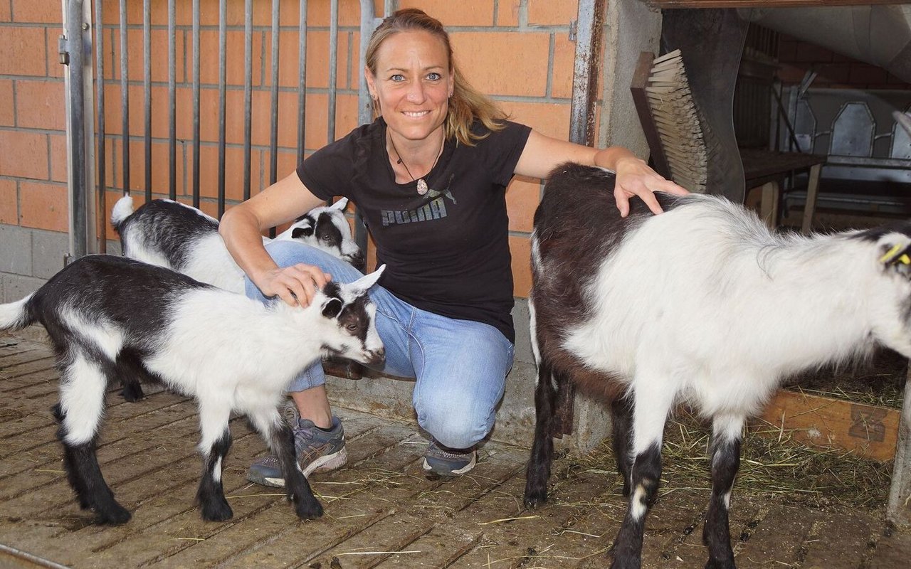 Die Jungtiere sowie laktierende Ziegen waren besonders von Würmern befallen,erklärt Jasmin Zürcher.