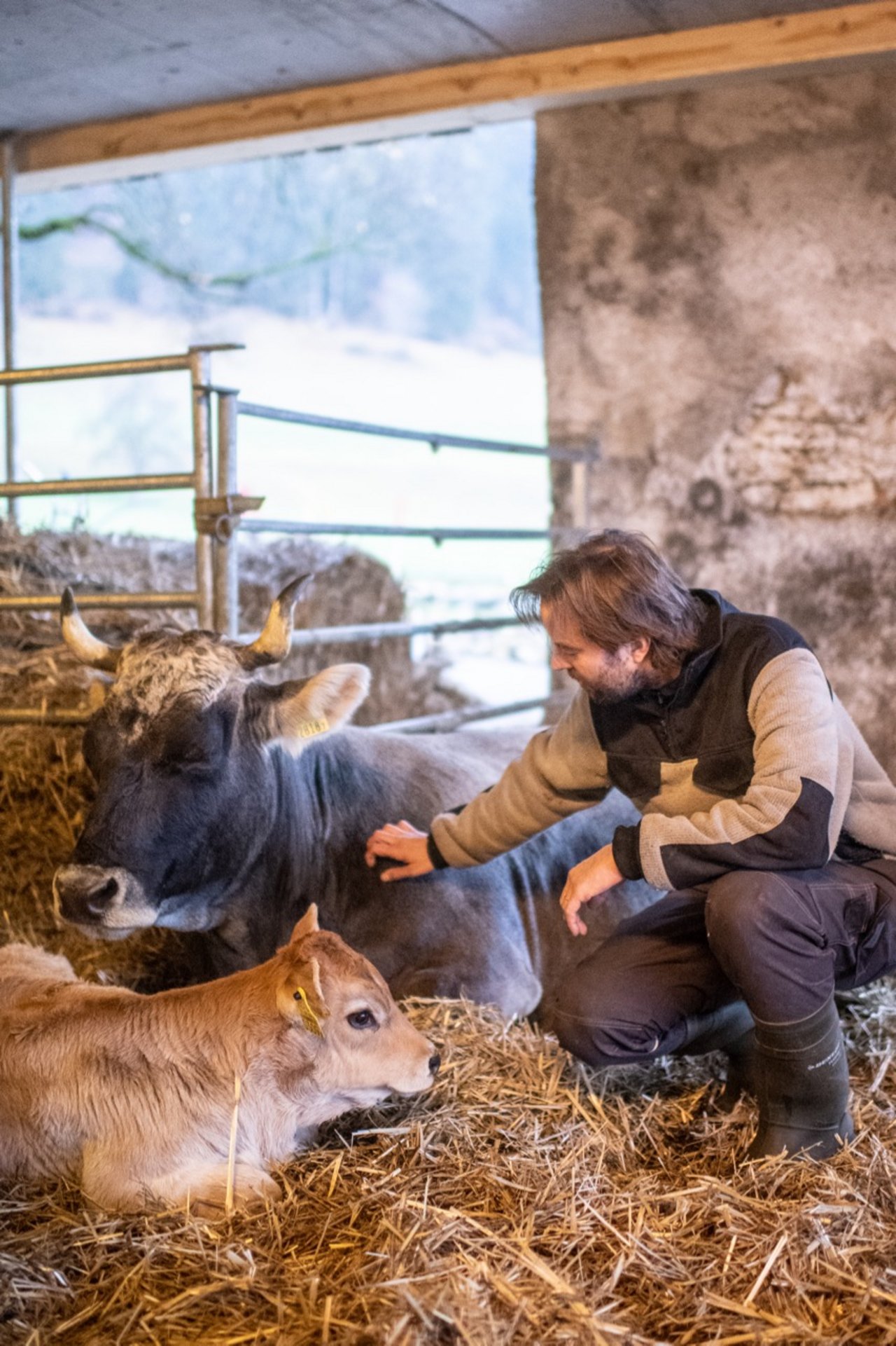 Blunier hofft auf viele Nachahmer. Zum Wohl der Tiere. Bild: Matthias Nutt