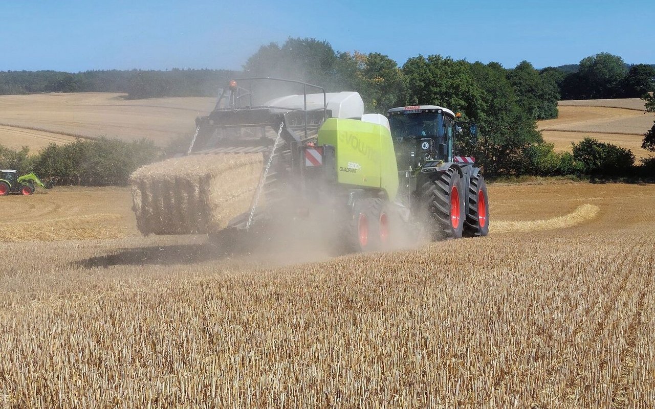 Claas Quadrant Quaderballenpresse