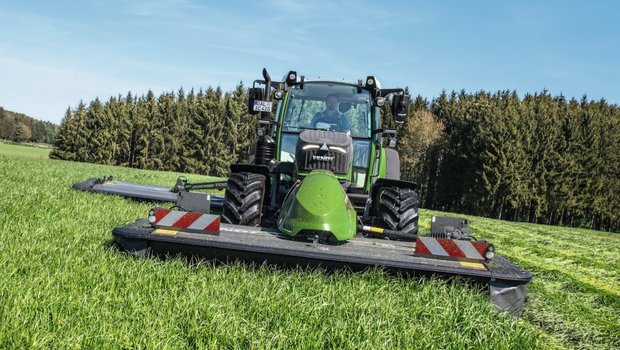 Das neue Frontmähwerk Fendt Slicer 310. (Bild: zVg)