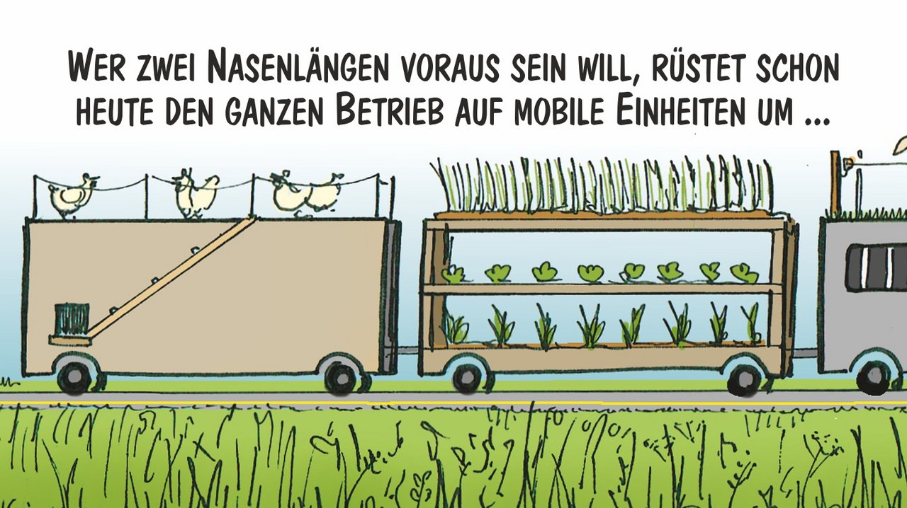 Mobile Einheiten sind eine Investition in die Zukunft. Cartoon: Marco Ratschiller/Karma