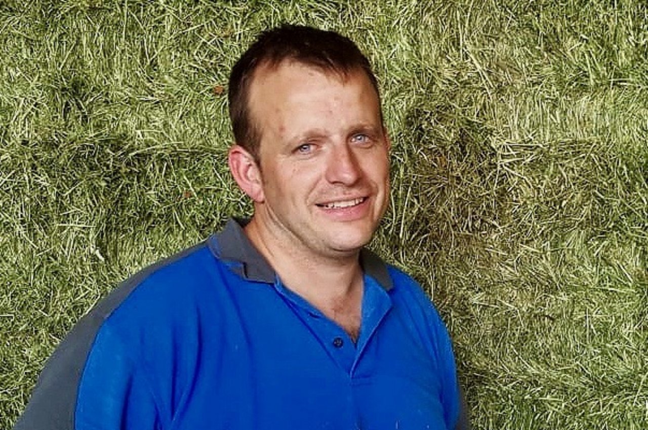 Raufutter-Verbandspräsident Fabian Gut ist zufrieden mit der Ernte 2020. Bild: zVg