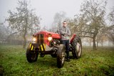 Massey Ferguson FE 35, der TraumTraktor von Silvan Blaser aus Hörhausen TG. Bild: Mareycke Frehner 