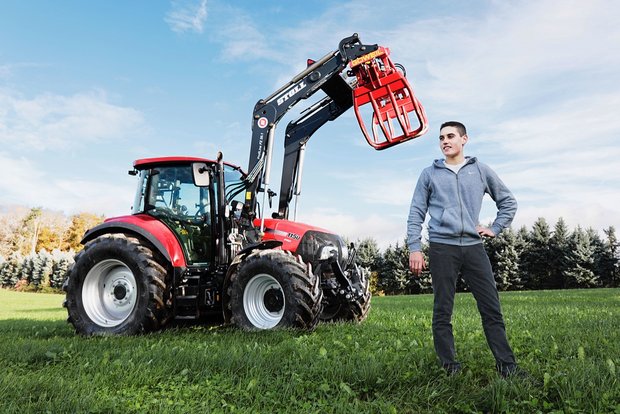 TraumTraktor: Case IH Farmall 115 U Pro von Pascal Luzio aus Büttikon AG Der Case IH Farmall 115 U Pro ist der TraumTraktor von Pascal Luzio aus Büttikon. Bild: Pia Neuenschwander