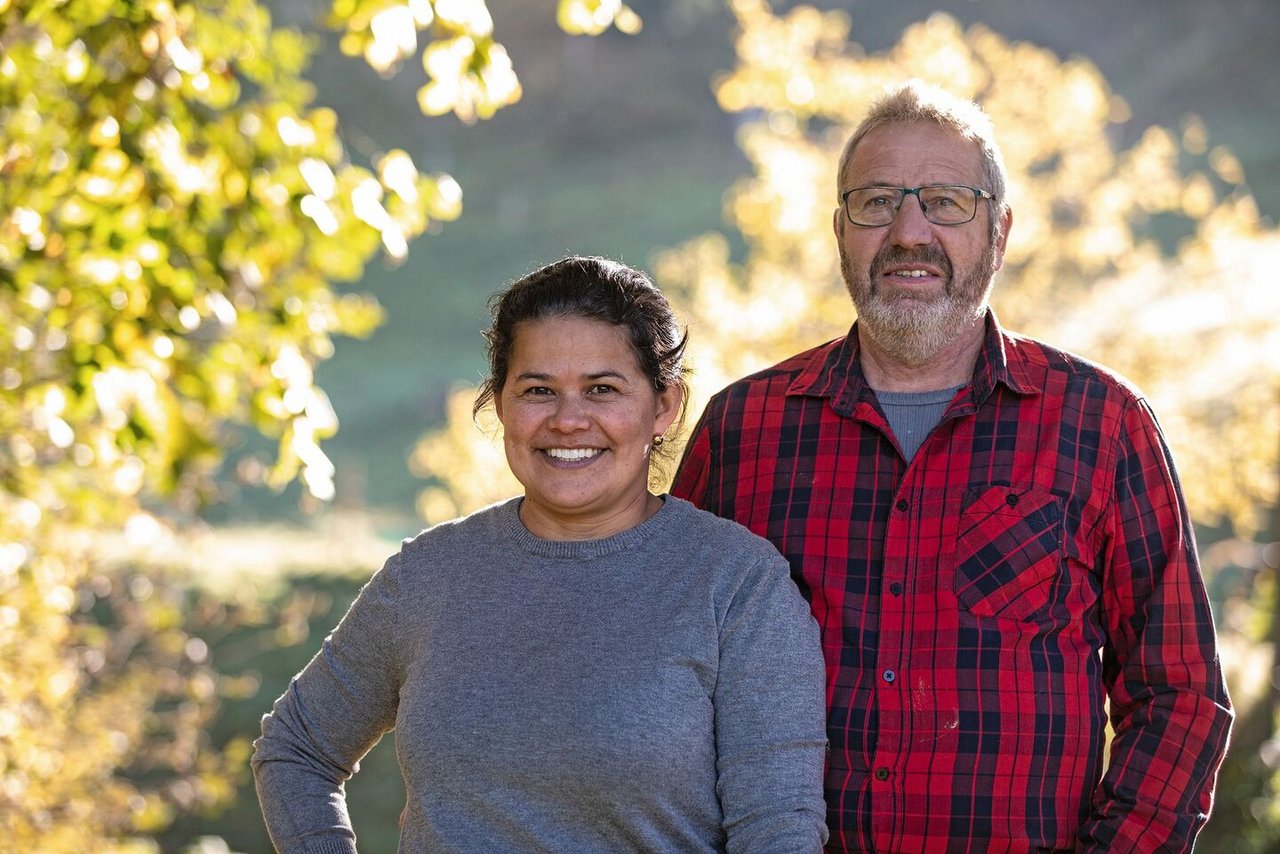 Aida und Fredy Stalder leben seit 2008 zusammen in Wiggen.