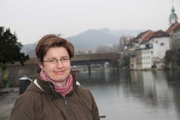Aline Haldemann ist seit 2019 Co-Geschäftsführerin von Demeter Schweiz. Bild: Sebastian Hagenbuch