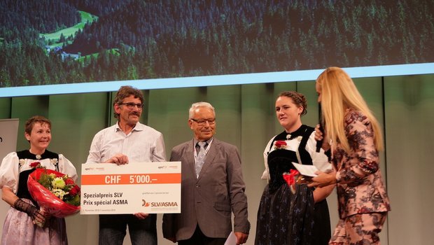 Zusammen mit Max Ursin, Ingenieur aus Meiringen entwickelte Bernhard Aeschlimann die Idee einer Solaranlage zur Energieversorgung auf der Alp. (Bild Noemi Elmiger)