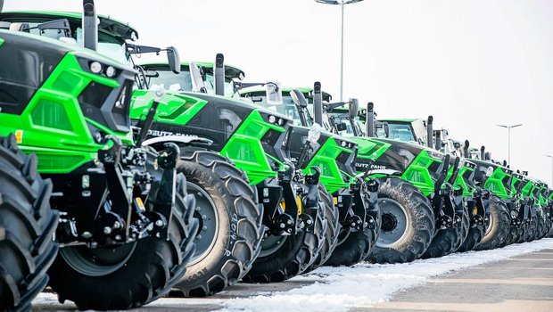Deutz-Fahr belegt im ersten Quartal des laufenden Jahres hinter Fendt den zweiten Platz bei den Traktor-Neuzulassungen.