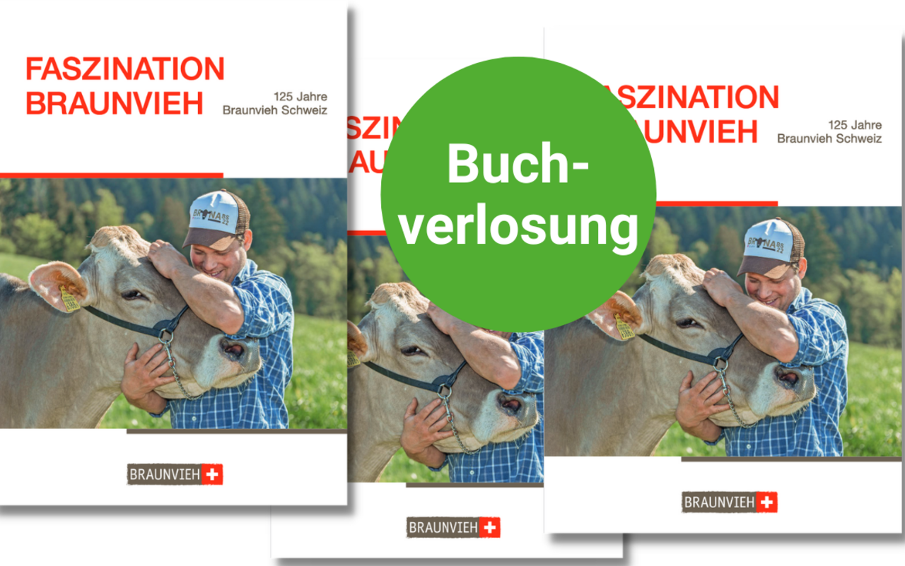 Titelseite des Buches «Faszination Braunvieh»