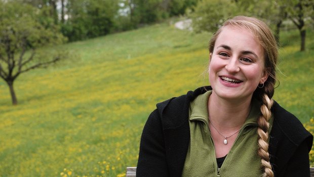 Manuela Lerch ist eine junge Landwirtin und Agronomin. Zusammen mit ihrem Partner Noah Handschin bewirtschaftet sie einen landwirtschafltichen Betrieb in Läufelfingen BL.