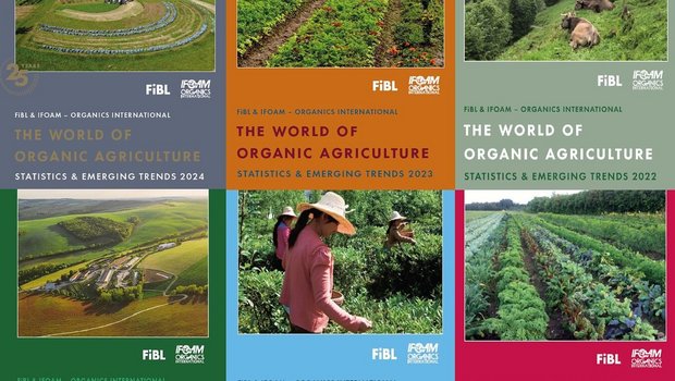 Das statistische Jahrbuch «World of Organic» gibt seit zwanzig Jahren einen umfassenden Überblick über die Zahlen zum Bio-Landbau weltweit.