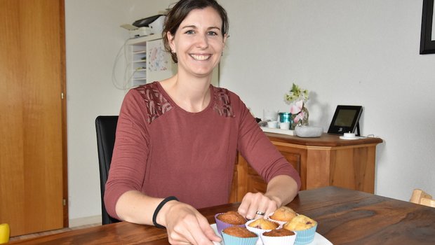 Seit der Bäuerinnenschule backt Claudia Ledermann regelmässig und eine neue Küche hat sie auch geplant. (Bild Barbara Heininger)