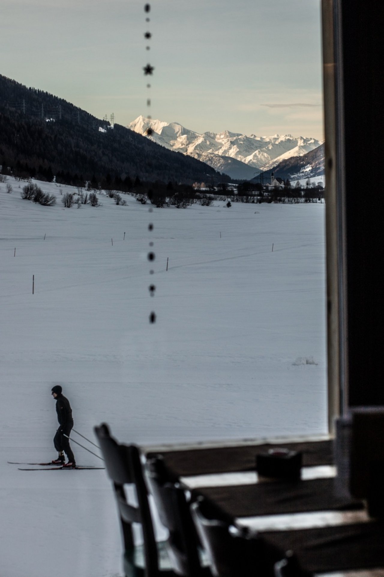 Das «Bürli-Schiirli» liegt direkt an der Langlaufloipe und ist ein beliebter Ort, um einzukehren. Bild: Pia Neuenschwander