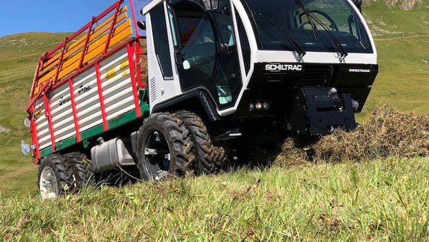 Den Schiltrac Swisstrans hätte man heuer an der Agrimesse zu sehen bekommen – einfachste Bedienung bei maximaler Nutzlast und 175 PS bei geringstem Bodendruck. (Bild Schiltrac)