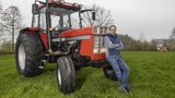 Der IHC 955 ist Tobias Brunners Traumtraktor. (Bild: «die grüne» / Gian Vaitl)