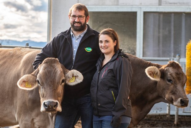 BVD den Garaus machen Madlen und Benno Föhn sprechen offen über den BVD-Fall auf ihrem Betrieb. Foto: Pia Neuenschwander