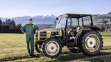 Der Hürlimann H-306 DT ist Manfred Rothenbühlers Traumtraktor. (Bild: «die grüne» / Pia Neuenschwander)