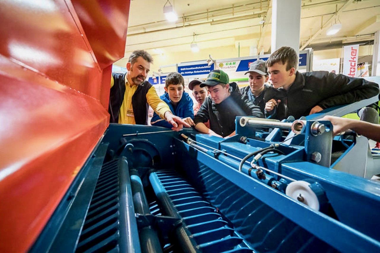 Tier & Technik, die Fachmesse für Nutztierhaltung, landwirtschaftliche Produktion, Spezialkulturen und Landtechnik in St.Gallen. (Bild: «BauernZeitung»)