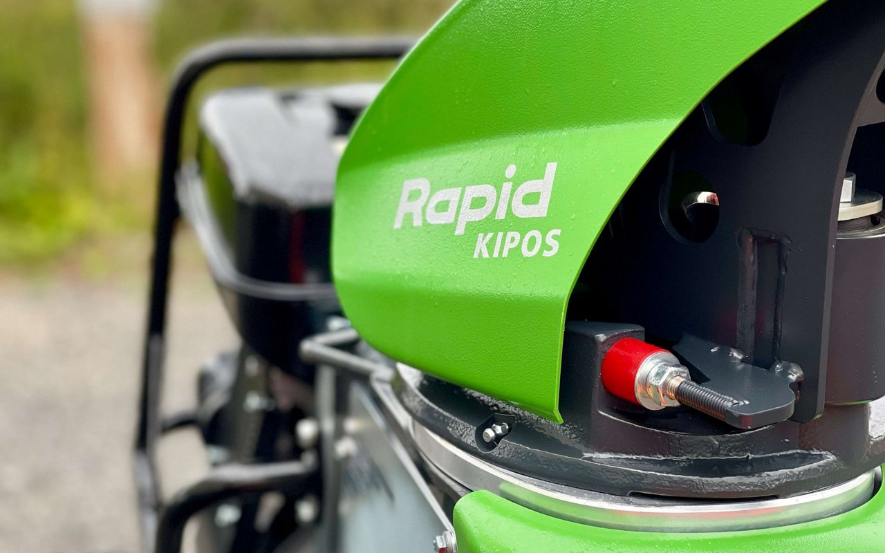 Das Chassis des Einachsgeräteträgers Rapid Kipos.