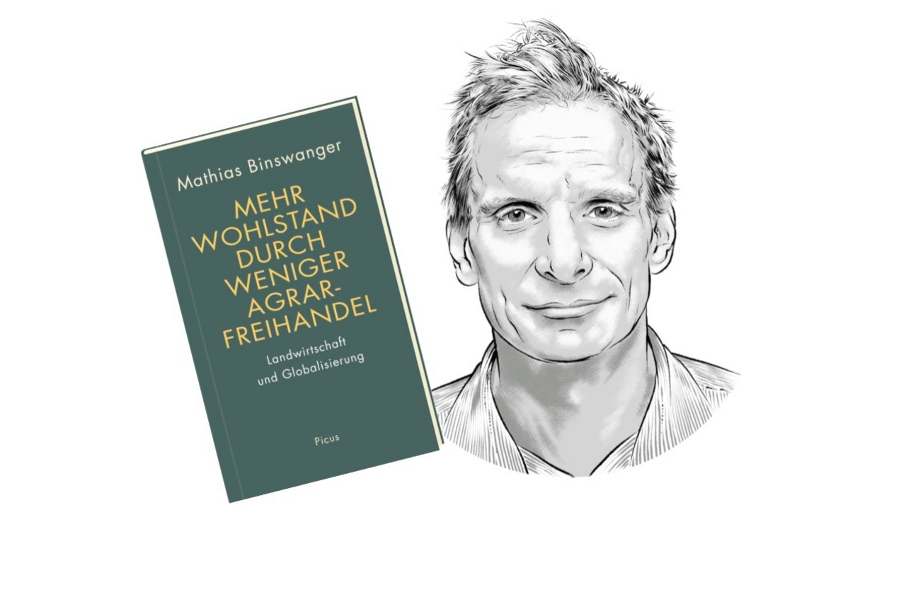 Ökonom Mathias Binswanger, Autor von «Mehr Wohlstand durch weniger Agrarfreihandel – Landwirtschaft und Globalisierung» (Bild: «die grüne» / Bruno Muff)