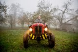 Massey Ferguson FE 35, der TraumTraktor von Silvan Blaser aus Hörhausen TG. Bild: Mareycke Frehner 