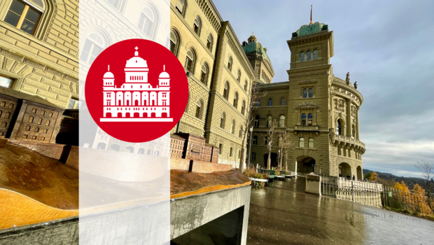 Bundeshaus-Terrasse, Symbolbild.