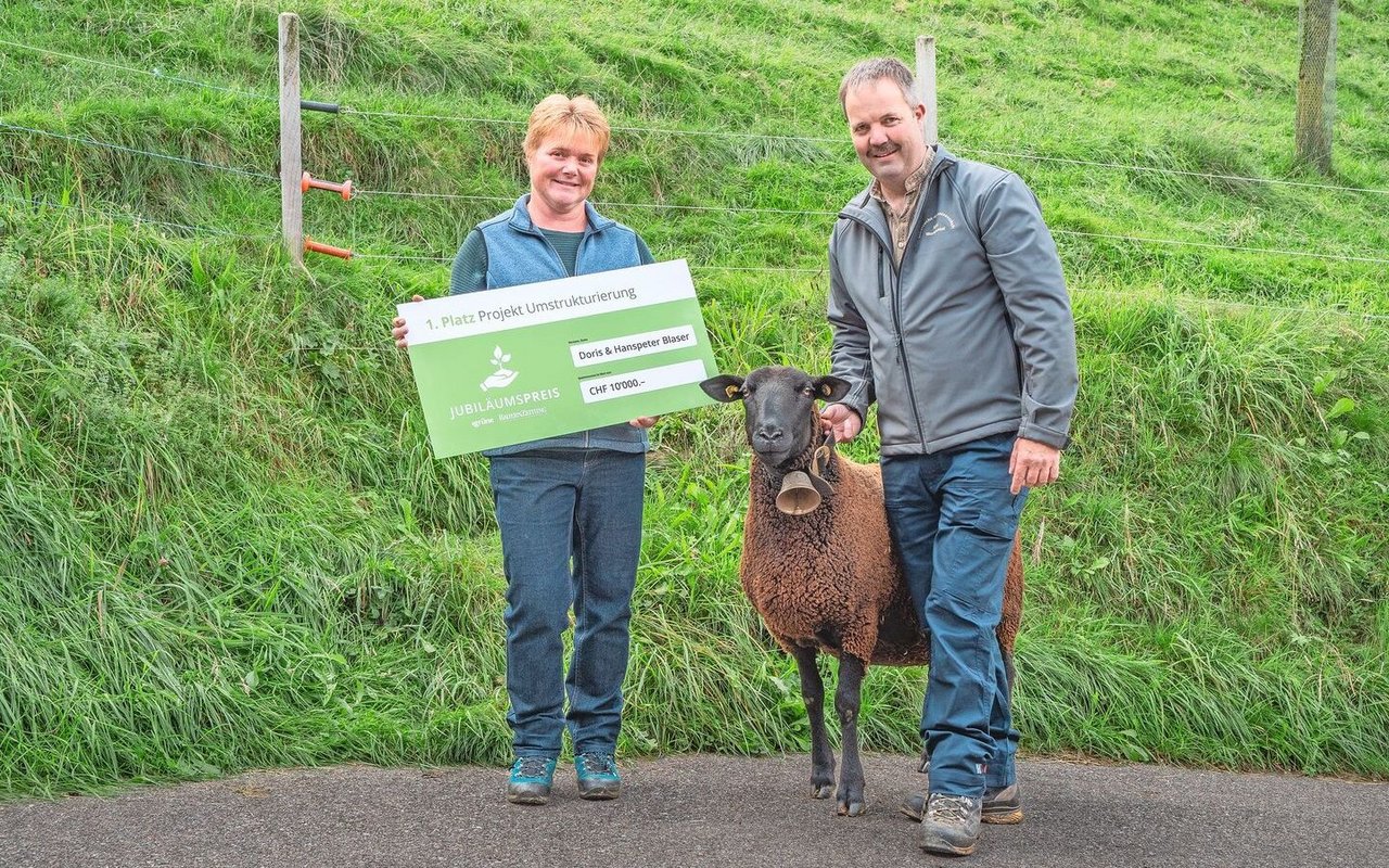 Doris und Hanspeter Blaser haben ihren Kleinbetrieb umstrukturiert.