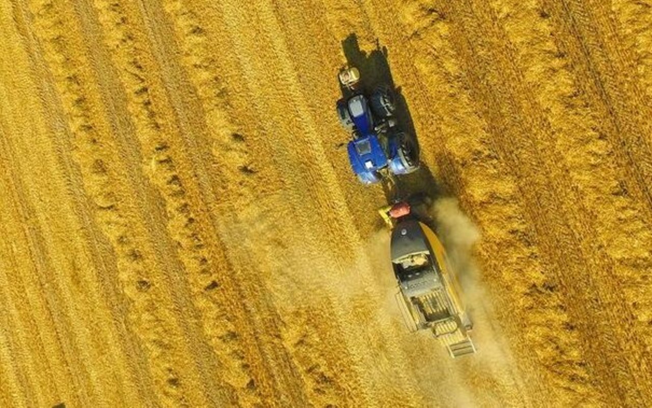 Das Lohnunternehmen Ryser in Richenthal LU presst jährlich rund 40 000 Quaderballen.