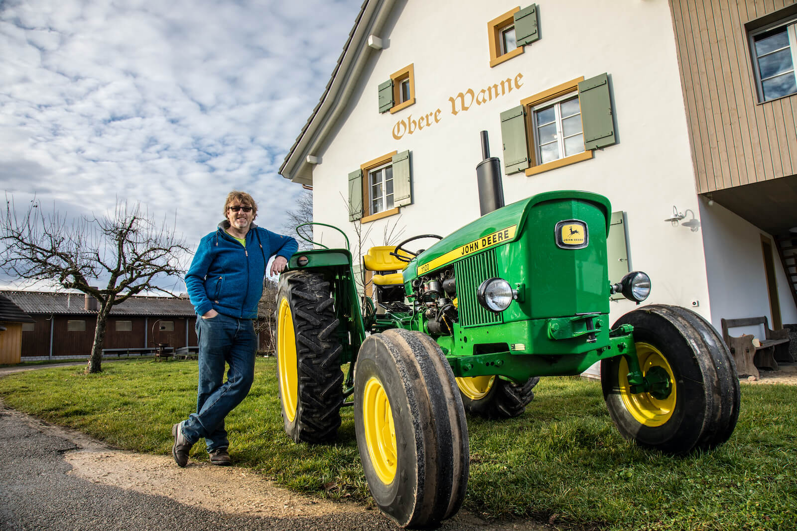 Der John Deere 1120 von Dieter Weber aus Liestal 