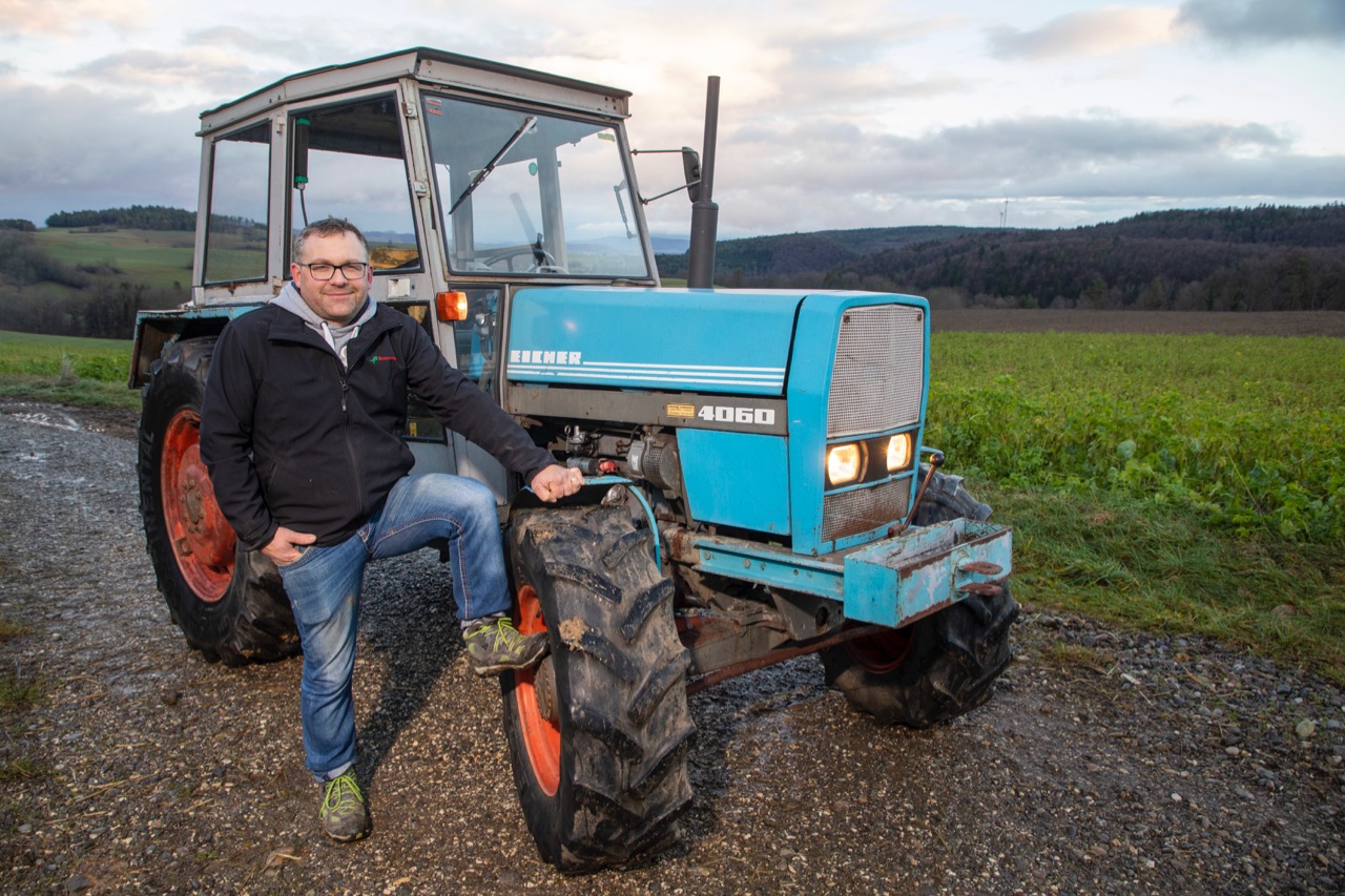 Der Eicher 4060 von Roger Schlatter aus Bargen 